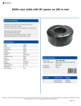 Nedis SEC-CABLE100 coaxial cable