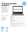 HP EliteBook Folio 9480m