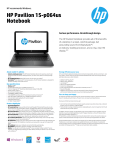 HP Pavilion 15-p064us