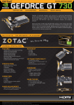 Zotac ZT-71107-10L NVIDIA GeForce GT 730 1GB graphics card