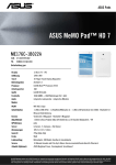 ASUS MeMO Pad 7 ME176C 16GB White