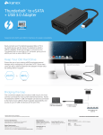 Kanex Thunderbolt/eSATA + USB 3.0