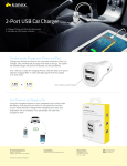 Kanex CLA2PORT mobile device charger