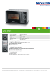 Severin MW 7875 microwave