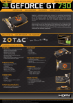 Zotac ZT-71102-10L NVIDIA GeForce GT 730 1GB graphics card