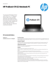 HP ProBook 470 G2