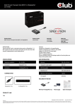 CLUB3D SenseVision MST HUB 1-4 DisplayPort