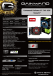 Gainward 3200 NVIDIA GeForce GT 740 2GB graphics card
