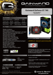 Gainward 3194 NVIDIA GeForce GT 740 1GB graphics card