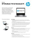 HP EliteBook 745 G2