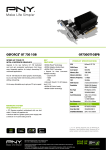 PNY GF730GT1GEPB NVIDIA GeForce GT 730 1GB graphics card