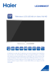 Haier LE24M660CF 24" Full HD White LED TV