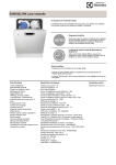 Electrolux ESI6542LOW dishwasher