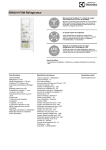Electrolux ERN3011FOW combi-fridge