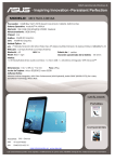 ASUS MeMO Pad 7 ME176CX 8GB Blue
