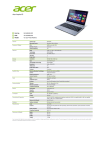 Acer Aspire V5- 122P- 42154G50nss