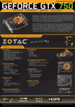 Zotac ZT-70706-10M NVIDIA GeForce GTX 750 1GB graphics card