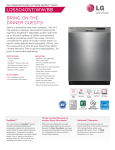 LG LDS5040WW dishwasher