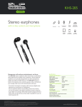 Klip Xtreme KHS-205 headset
