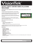 VisionTek 900700 memory module