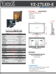 ViewZ VZ-27LED-E LED display