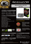 Gainward 3132 NVIDIA GeForce GTX 750 1GB graphics card