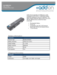 Add-On Computer Peripherals (ACP) 312-0660-AA rechargeable battery