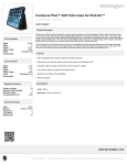 Kensington Comercio Plus™ Soft Folio Case for iPad Air™