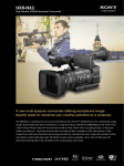 Sony HXR-NX3/VG1 hand-held camcorder