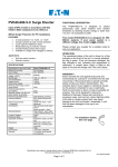 Eaton PVD40-600-V-C surge protector