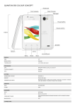 GOCLEVER QUANTUM 350 Colour Concept 2GB White