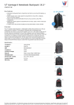 V7 Vantage II Notebook Backpack 16.1"