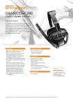 Plantronics GAMECOM 380