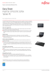 Fujitsu STYLISTIC Q704 256GB 3G 4G Black