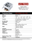 MS-Tech MS-N600-VAL-CM power supply unit