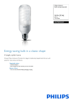 Philips Bullet energy saving bulb 8727900953527