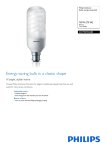 Philips Bullet energy saving bulb 8727900953480