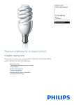 Philips Spiral energy saving bulb 8718291210191