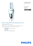 Philips Stick energy saving bulb 8710163158266