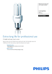 Philips Stick energy saving bulb 8710163158303