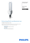 Philips Stick energy saving bulb 8710163390246