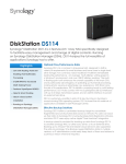Synology DS114 1TB