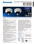 Panasonic WV-SF538 surveillance camera
