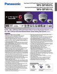 Panasonic WV-SFV611L surveillance camera