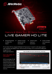 AVerMedia Live Gamer HD Lite