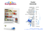 Everglades EVCO105 refrigerator