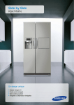 Samsung RSH7PNPN side-by-side refrigerator