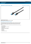 Digitus DK-1532-070/BL networking cable