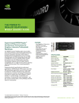 DELL 490-BBQW NVIDIA Quadro 4000 3GB graphics card