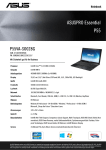 ASUS PRO P ESSENTIAL P55VA-SO028G